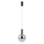 Italux Strela PND-34378-1M-BK Hanglamp 1x5W/LED 3000K 457lm IP20