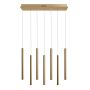Italux Valdes PND-22302-7-GD Hanglamp 7x35W/LED 3000K|4000K|6000K 1300lm IP20