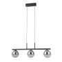 Italux Velada PND-34381-3-BK Hanglamp 3x15W/LED 3000K 610lm IP20