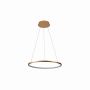 Italux Vinola PND-56135B-040RPC-GD-3KS4K Hanglamp 1x24W/LED 3000K|4000K 1920lm IP20