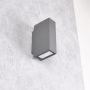 Polux ORLEAN G 319814 Wandlamp 2x2,5W 4000K 2x215LM IP54