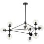 Step Into Design ASTRIFERO ST-9047-10 transparent Plafondlamp 10x40w/E27 IP20