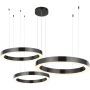 Step Into Design CIRCLE 3in1 ST-8848-40+60+80 black Hanglamp 3x93W/LED 3000K 8835lm IP20