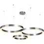 Step Into Design CIRCLE 3in1 ST-8848-60+60+80 nickel Hanglamp 3x85W/LED 3000K 8075lm IP20