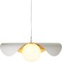 Step Into Design ENZO ST-F22020601-D80 white Hanglamp 1x40w/E27 IP20