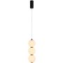 Step Into Design PERLA ST-CP231222-3L black Hanglamp 1x12W/LED IP20