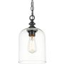 Cosmolight PRAGUE P01947BK Hanglamp 1x40W/E27