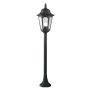 Elstead Lighting PARISH PR5-BLACK Vloerlamp 1x60W/E27 IP44
