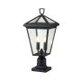Quintiesse ALFORD PLACE QN-ALFORD-PLACE3-M-MB Vloerlamp 2x40W/E14 IP44