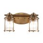 Quintiesse ASHLAND BAY QN-ASHLANDBAY2-NBR-BATH Wandlamp 2x60W/E27 IP44