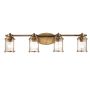 Quintiesse ASHLAND BAY QN-ASHLANDBAY4-NBR-BATH Wandlamp 4x60W/E27 IP44