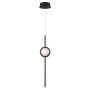 Quintiesse Barletta QN-BARLETTA-1P-BK Hanglamp 1x6W/LED 3000K 340lm IP20