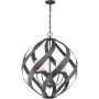 Quintiesse BLACKSMITH QN-BLACKSMITH-5P-OBK Hanglamp 5x40W/E14 IP44