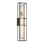Quintiesse Blakley QN-BLAKLEY-L-BK Wandlamp 1x20W/LED 3000K 970lm IP44