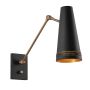 Quintiesse Brickell QN-BRICKELL-1WB-MBHL Wandlamp 1x60W/E27 IP20