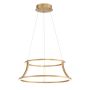 Quintiesse Cadoux QN-CADOUX-P-BG Hanglamp 1x54W/LED 3000K 1490lm IP20