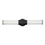 Quintiesse FACET QN-FACET-LED2-BK-BATH Wandlamp 2x12W/LED 3000k 2160LM IP44