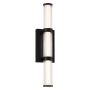 Quintiesse Fayton QN-FAYTON-M-BK Wandlamp 1x21,6W/LED 3000K 1477lm IP44