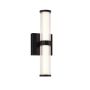 Quintiesse Fayton QN-FAYTON-S-BK Wandlamp 1x14W/LED 3000K 985lm IP44