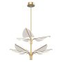 Quintiesse Floriana QN-FLORIANA-8P-L-NBR Hanglamp 1x54W/LED 2800K 2091lm IP20