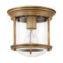 Quintiesse HADRIAN QN-HADRIAN-MINI-F-BR-CLEAR Plafondlamp 1x60W/E27 IP44