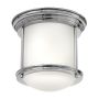 Quintiesse HADRIAN QN-HADRIAN-MINI-F-CM-OPAL Plafondlamp 1x60W/E27 IP44
