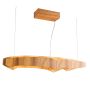 Quintiesse Horizon QN-HORIZON-LED-LP-100-TEAK Hanglamp 1x46W/LED 3000K 2696lm IP20