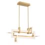 Quintiesse Inizio QN-INIZIO-LP-S-BG Plafondlamp 1x46W/LED 3000K 2086lm IP20
