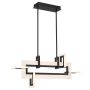 Quintiesse Inizio QN-INIZIO-LP-S-BK Plafondlamp 1x46W/LED 3000K 2086lm IP20