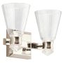Quintiesse KAYVA QN-KAYVA2-PN Wandlamp 1x12W/LED 3000k 1250LM IP44