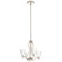 Quintiesse KAYVA QN-KAYVA9-PN Kroonluchter 1x24W/LED 3000k 1625LM IP44