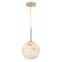 Quintiesse Kepler QN-KEPLER-1P-M-BG Hanglamp 1x15W/LED 3000K 1115lm IP20