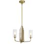 Quintiesse KIMROSE QN-KIMROSE3-BNB Kroonluchter 3x40W/E14