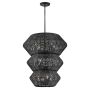 Quintiesse Luca QN-LUCA-10P-BK-BK Kroonluchter 10x40W/E14 IP20