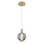 Quintiesse Palmas QN-PALMAS-1MP-BG Hanglamp 1x12W/LED 3000K 791lm IP20