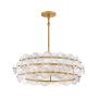 Quintiesse Rene QN-RENE-6P-DSB Kroonluchter 6x60W/E27 IP20