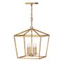 Quintiesse STINSON QN-STINSON-4P-L-DBR Hanglamp 4x60W/E14