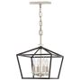 Quintiesse STINSON QN-STINSON-4P-M-BK Hanglamp 4x60W/E14