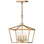Quintiesse STINSON QN-STINSON-4P-M-DBR Hanglamp 4x60W/E14