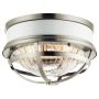 Quintiesse TOLLIS QN-TOLLIS-F-BN Plafondlamp 2x40W/E27