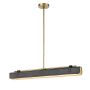 Quintiesse Valise QN-VALISE-LP80-VBS-TL Plafondlamp 1x30W/LED 2600K 1130lm IP20