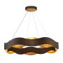 Quintiesse Vaughan QN-VAUGHAN-P-L-BRZ-GD Hanglamp 1x105W/LED 3000K 1854lm IP20