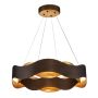 Quintiesse Vaughan QN-VAUGHAN-P-M-BRZ-GD Hanglamp 1x80W/LED 3000K 1302M IP20