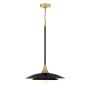 Quintiesse Welsh QN-WELSH-P-BK Hanglamp 1x15W/LED 3000K 750lm IP20