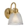 Elstead Lighting DUBLIN QZ-DUBLIN1-PNBR Wandlamp 1x3,5W/LED 3000K 320LM IP44