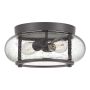 Elstead Lighting QUOIZLE QZ-TRILOGY-FS-OZ Plafondlamp 2x60W/E27