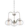 Elstead Lighting QUOIZLE QZ-TRILOGY3-BN Kroonluchter 3x60W/E27