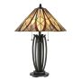Elstead Lighting VICTORY & HOLMES QZ-VICTORY-TL Tafellamp 2x60W/E27