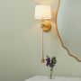 Quoizel Barbour QZ-BARBOUR1-PN Wandlamp 1x40W/E14