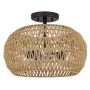 Quoizel Casablanca QZ-CASABLANCA-3SF-PBZ Plafondlamp 3x60W/E27 IP20
